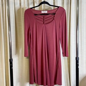 Impressions Cage Front Dress/Tunic Sz-M